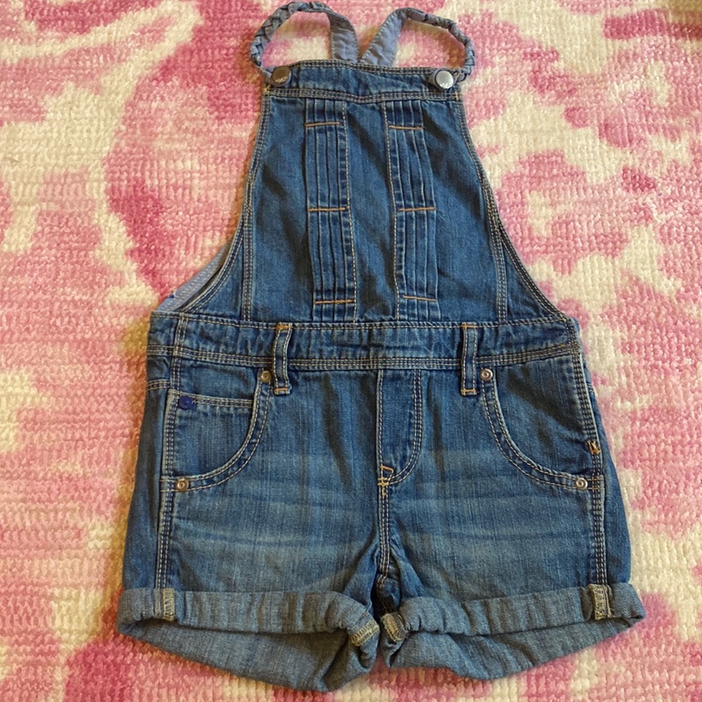 Super cute girls short overalls, Gap kids